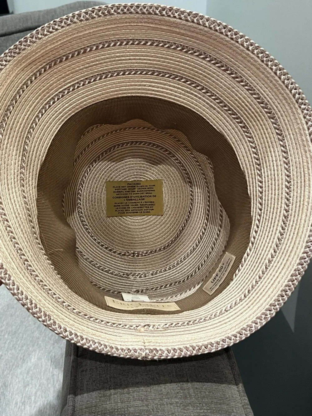Eric Javits Sun Packable Bucket Hat - Picture 3 of 8